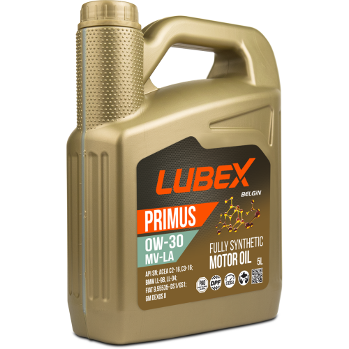 Синтетическое моторное масло PRIMUS MV-LA 0W-30 - 5 л Синтетическое моторное масло PRIMUS MV-LA 0W-30 - 5 л