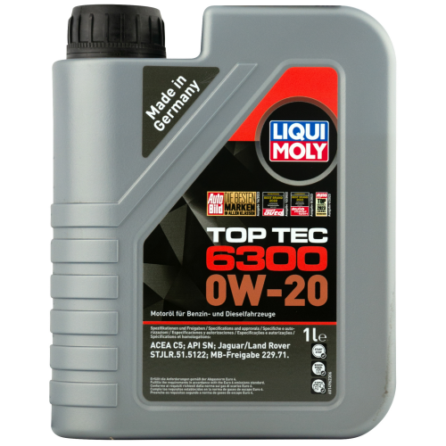 Синтетическое моторное масло Top Tec 6300 0W-20 - 1 л