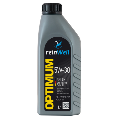 4943 ReinWell Моторное масло 5W-30 API SN, VW 504.00/507.00 (1л) - 1 л 4943 ReinWell Моторное масло 5W-30 API SN, VW 504.00/507.00 (1л) - 1 л